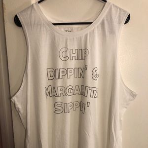 Chip Dippin & Tequila Sippin Muscle Tank
